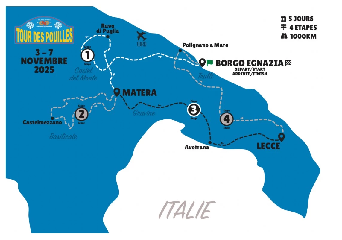 Affiche TOUR DES POUILLES